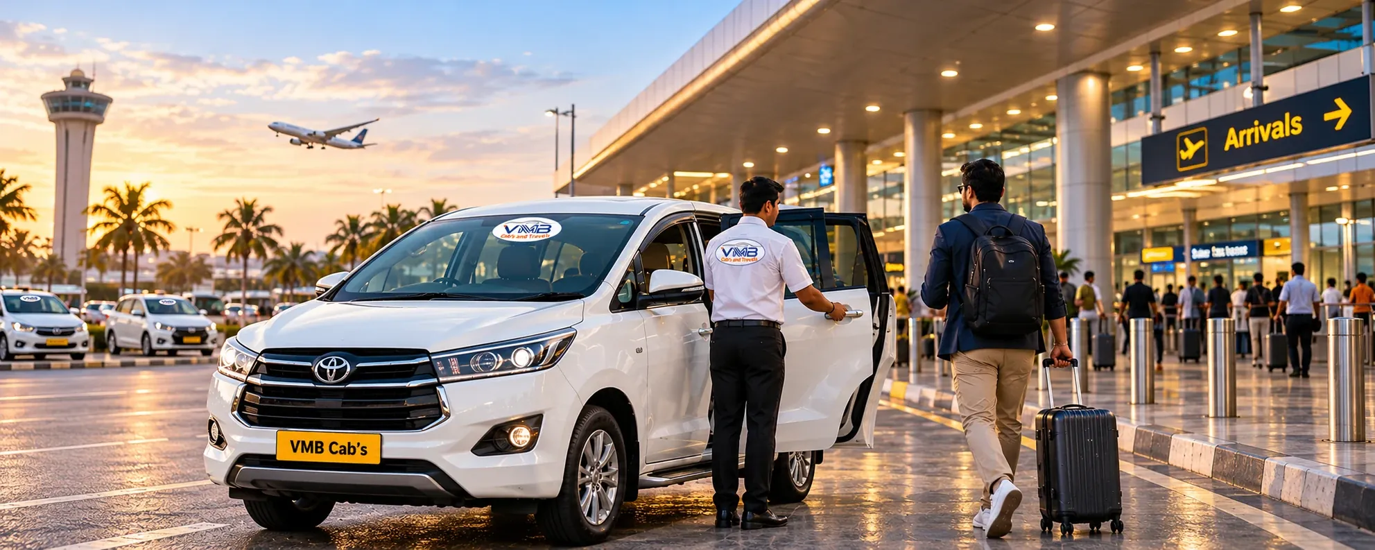 Airport transfers – VMB Cabs Coimbatore